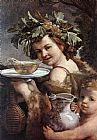 Guido Reni The Boy Bacchus painting